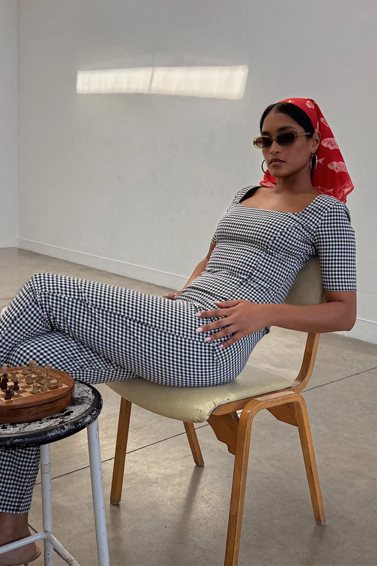 Gingham Top - Image 7