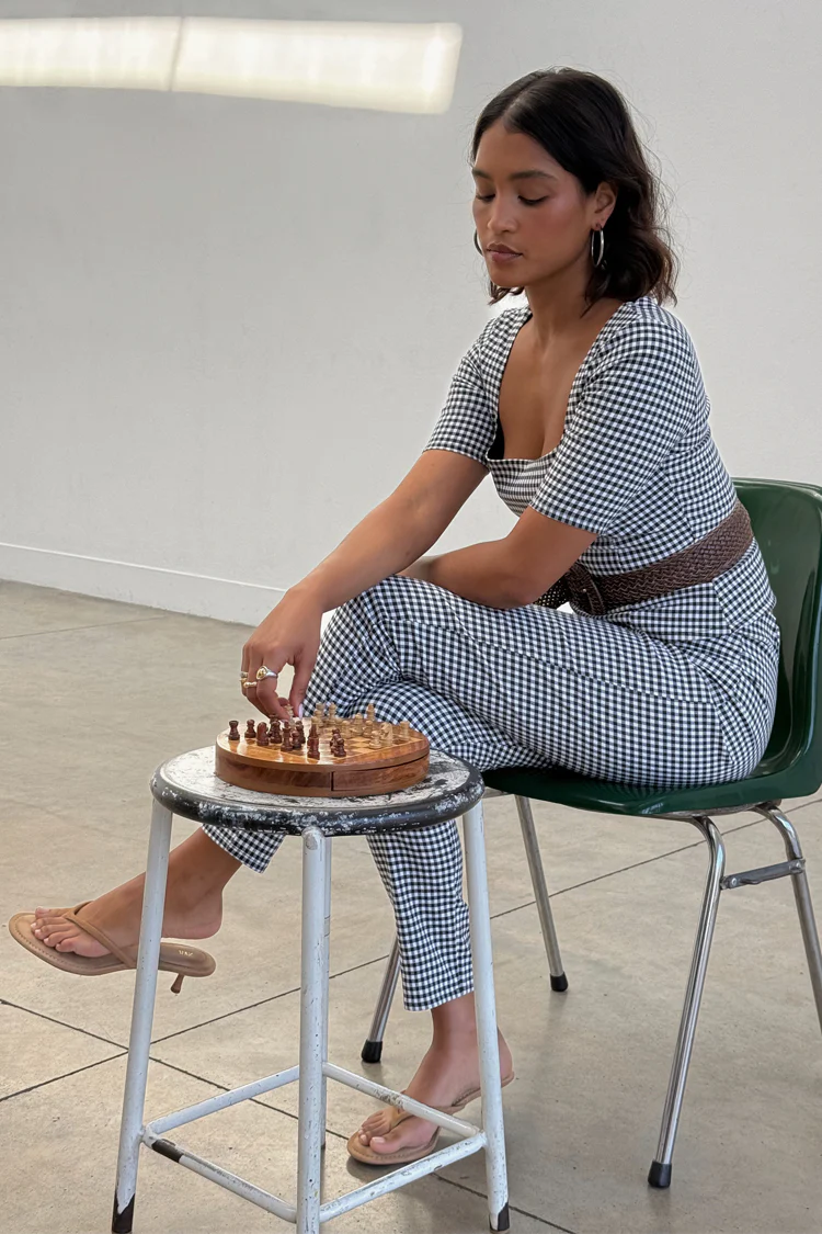 Gingham Trousers - Image 8