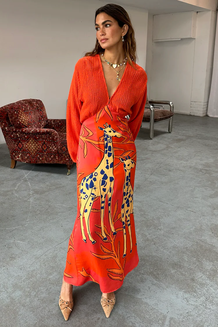 Giraffe Emma Dress Petite - Image 3