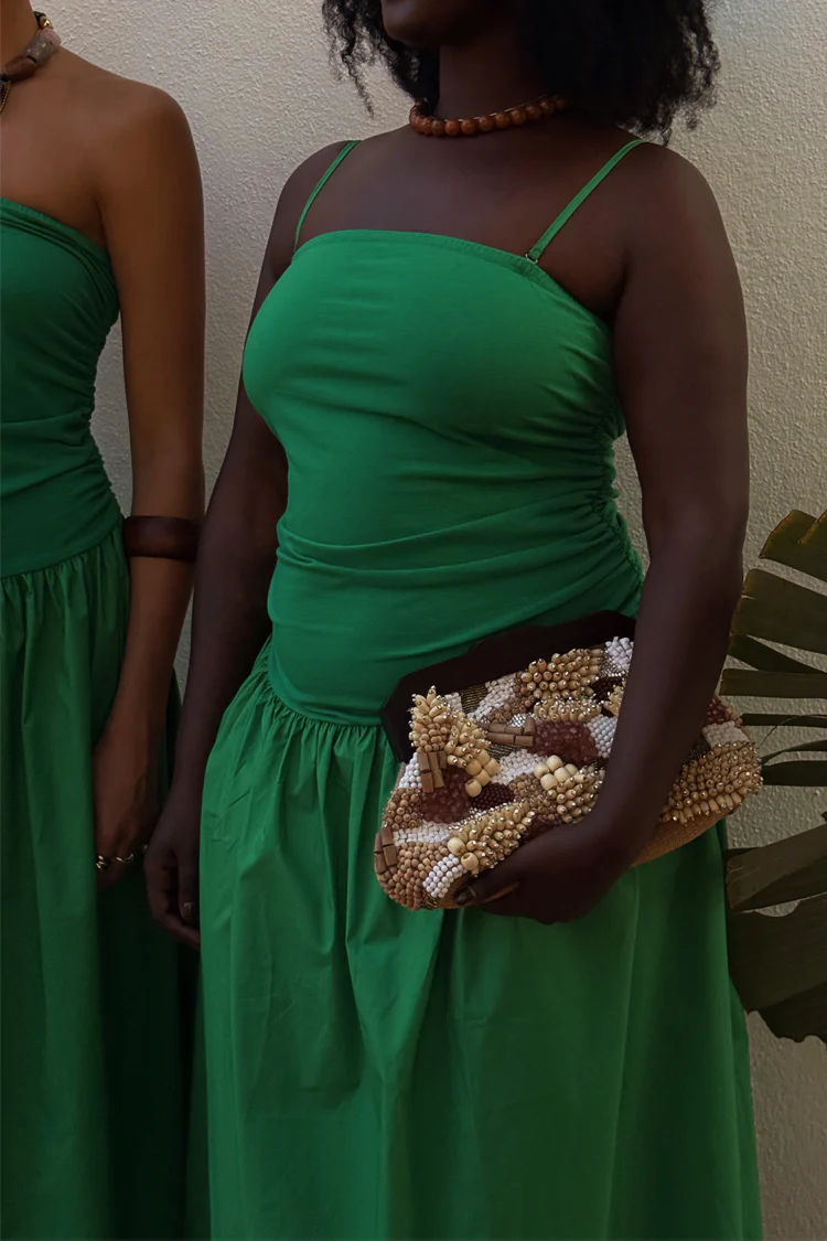 Green Lola Mid-axi Dress - Image 9