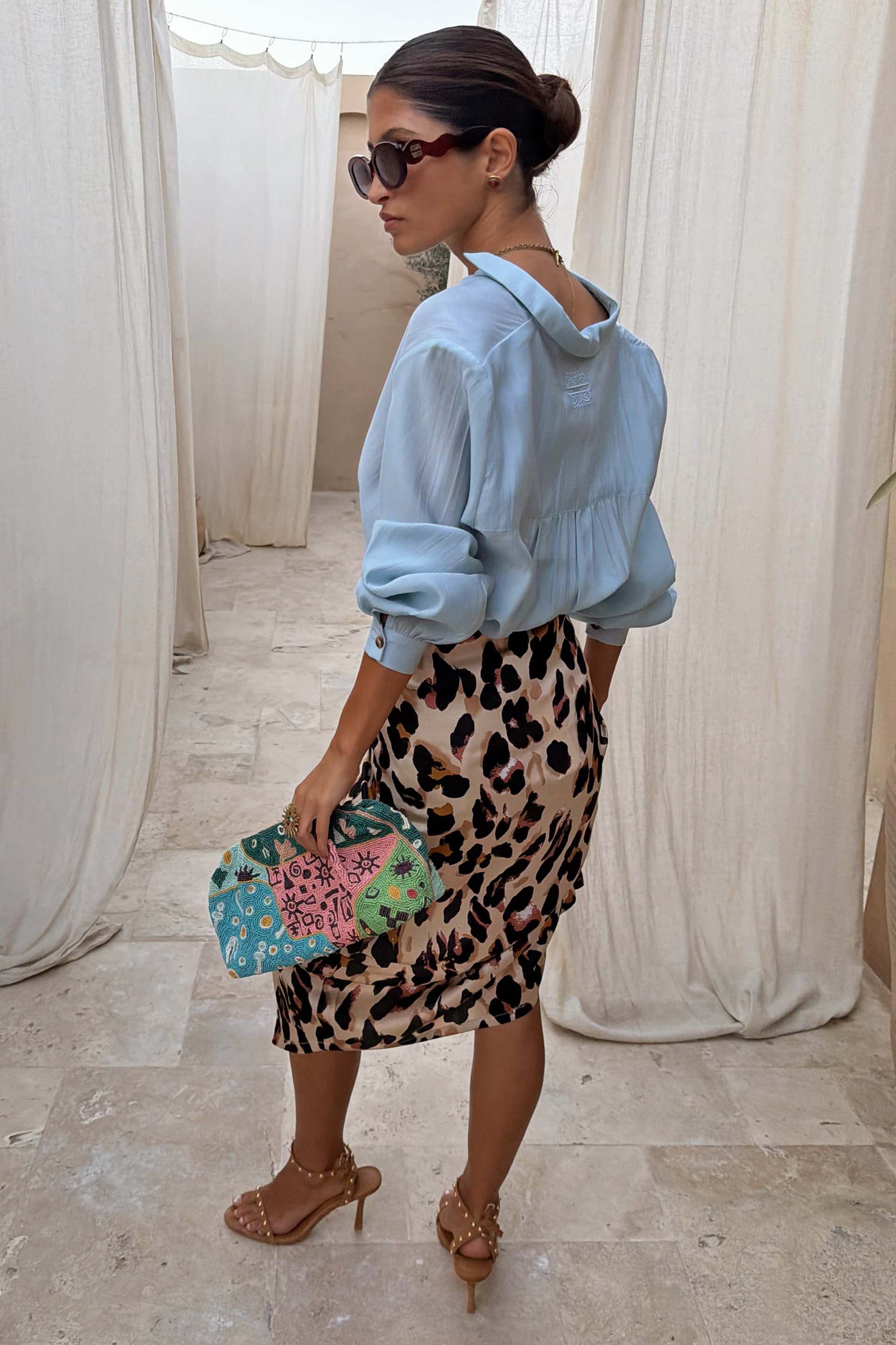 Ice Blue Miley Shirt - Image 11