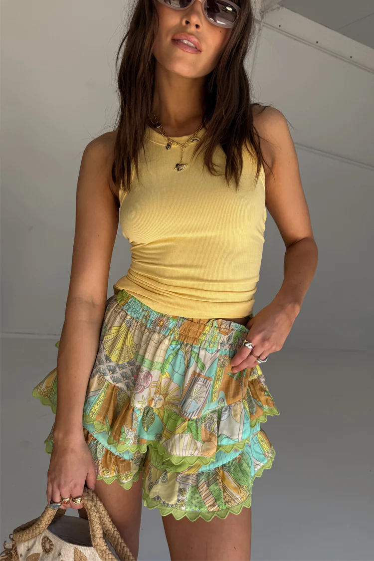 Isla Ruffle Shorts - Image 3
