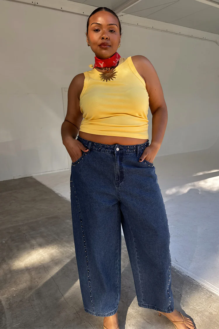 Lemon Ribbed Tank - Image 7