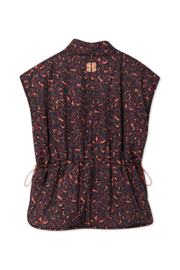 Dark Leopard Gilet - Image 10