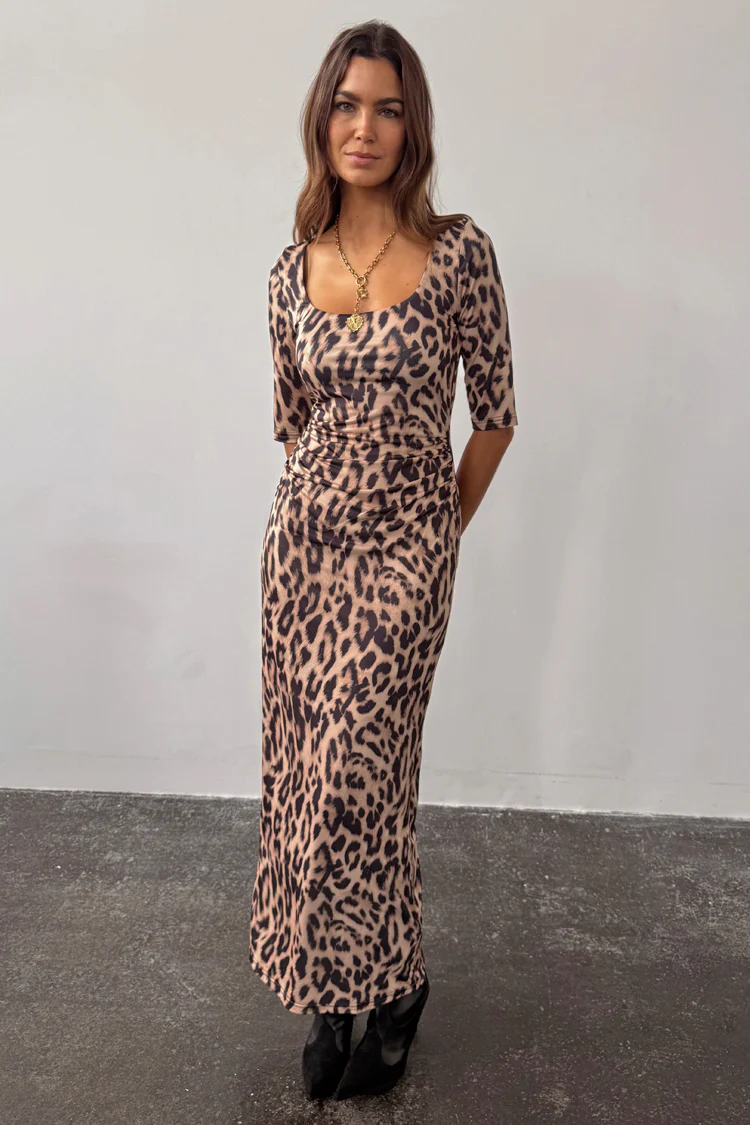 Leopard Iris Dress - Image 7