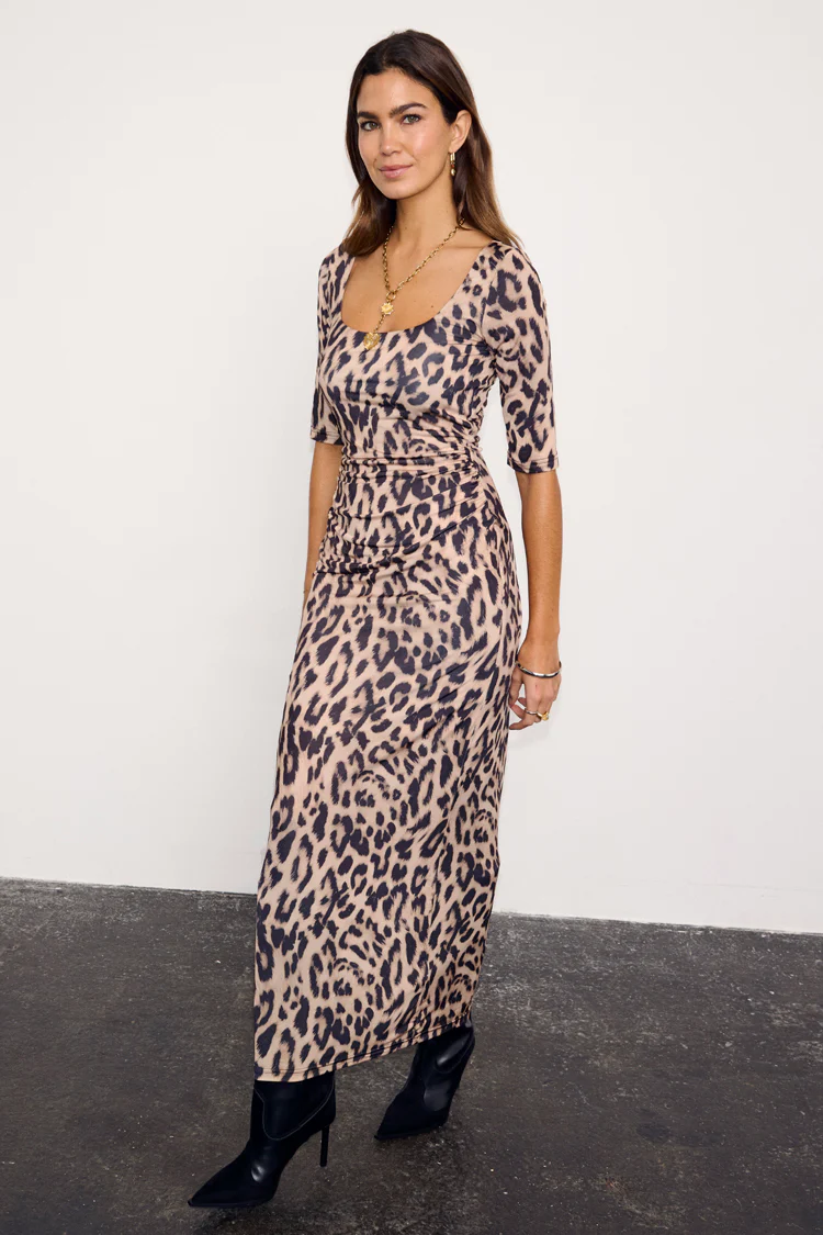 Leopard Iris Dress - Image 8