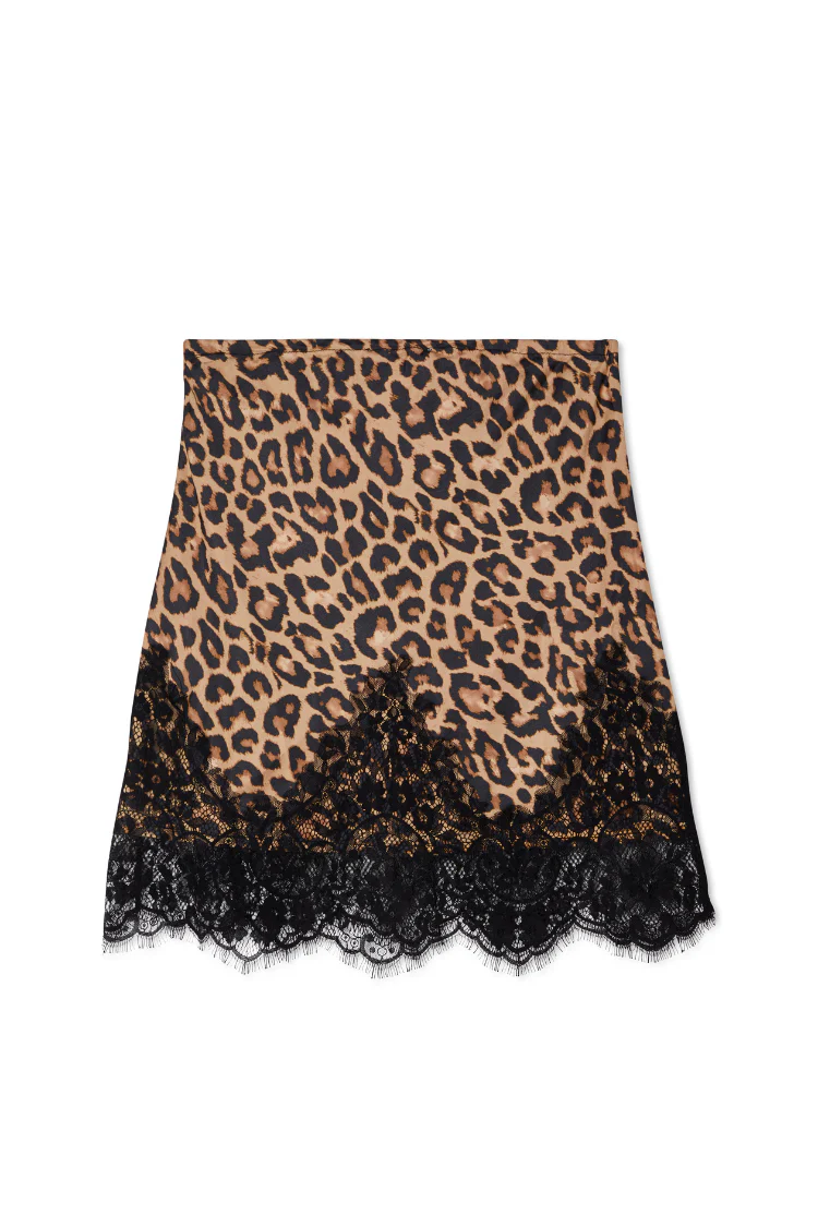 Leopard Lace Mini Maeva Skirt - Image 12