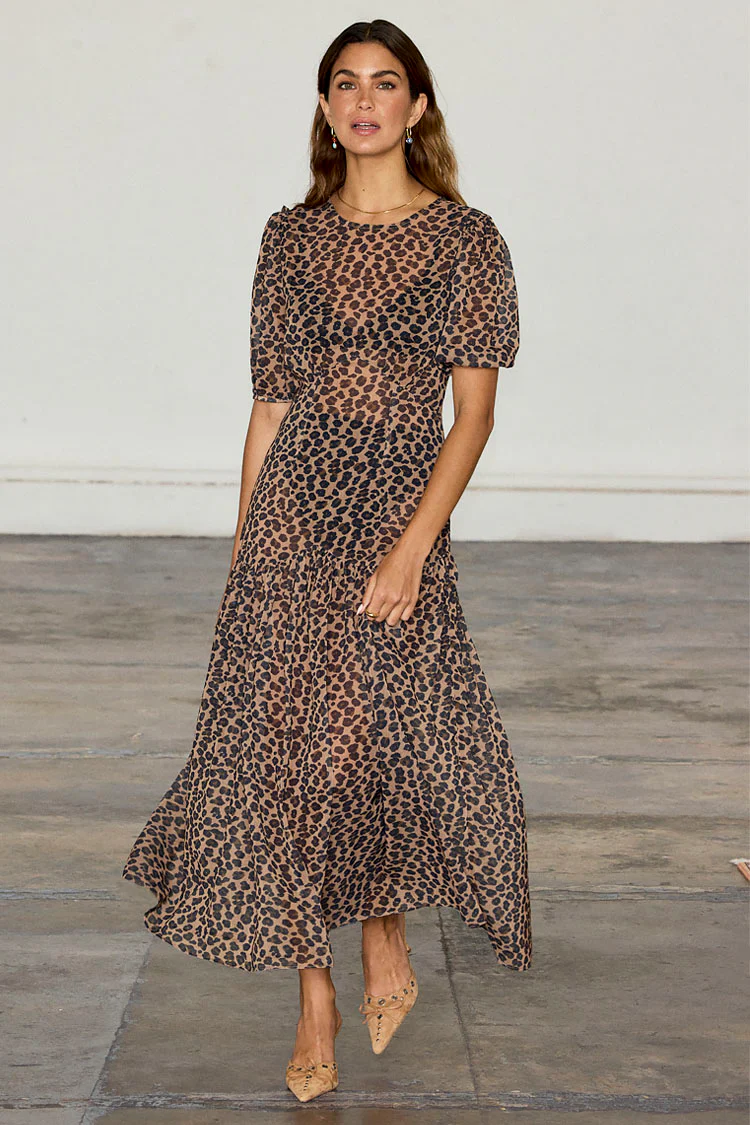 Leopard Lucia Dress - Image 6