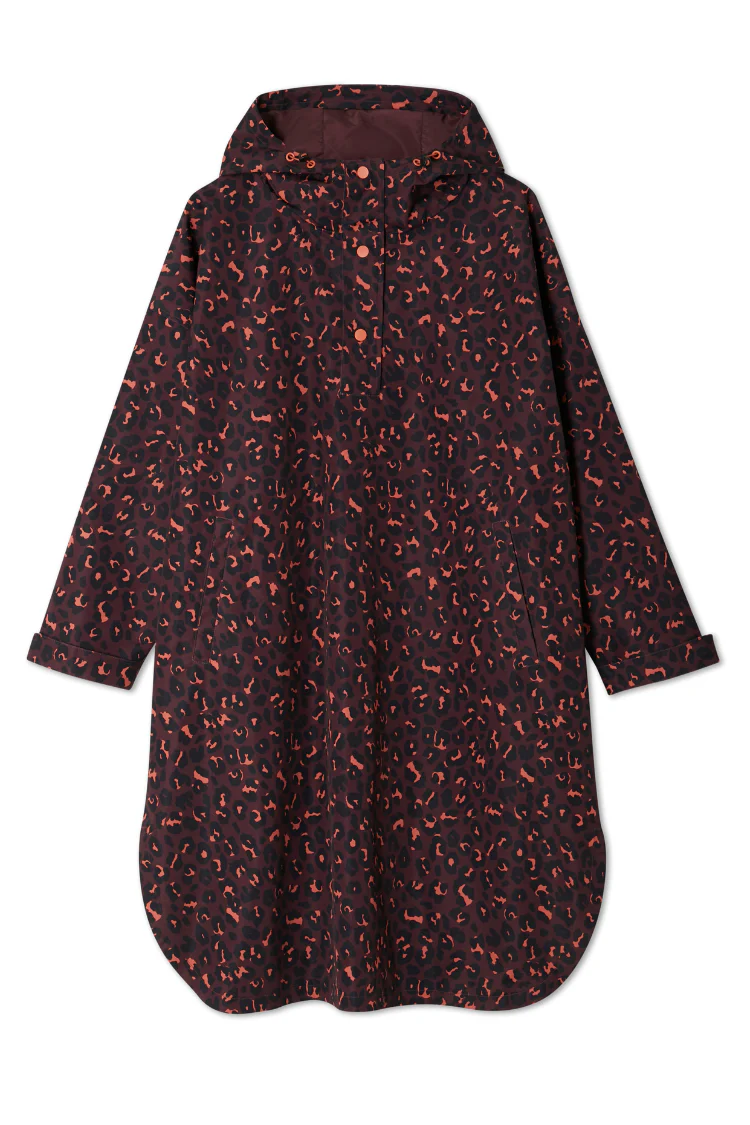 Dark Leopard Rain Mac - Image 12