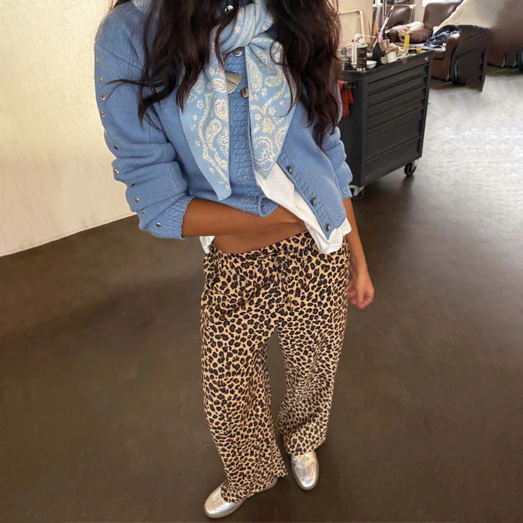 Lucia Leopard Elissa Trousers