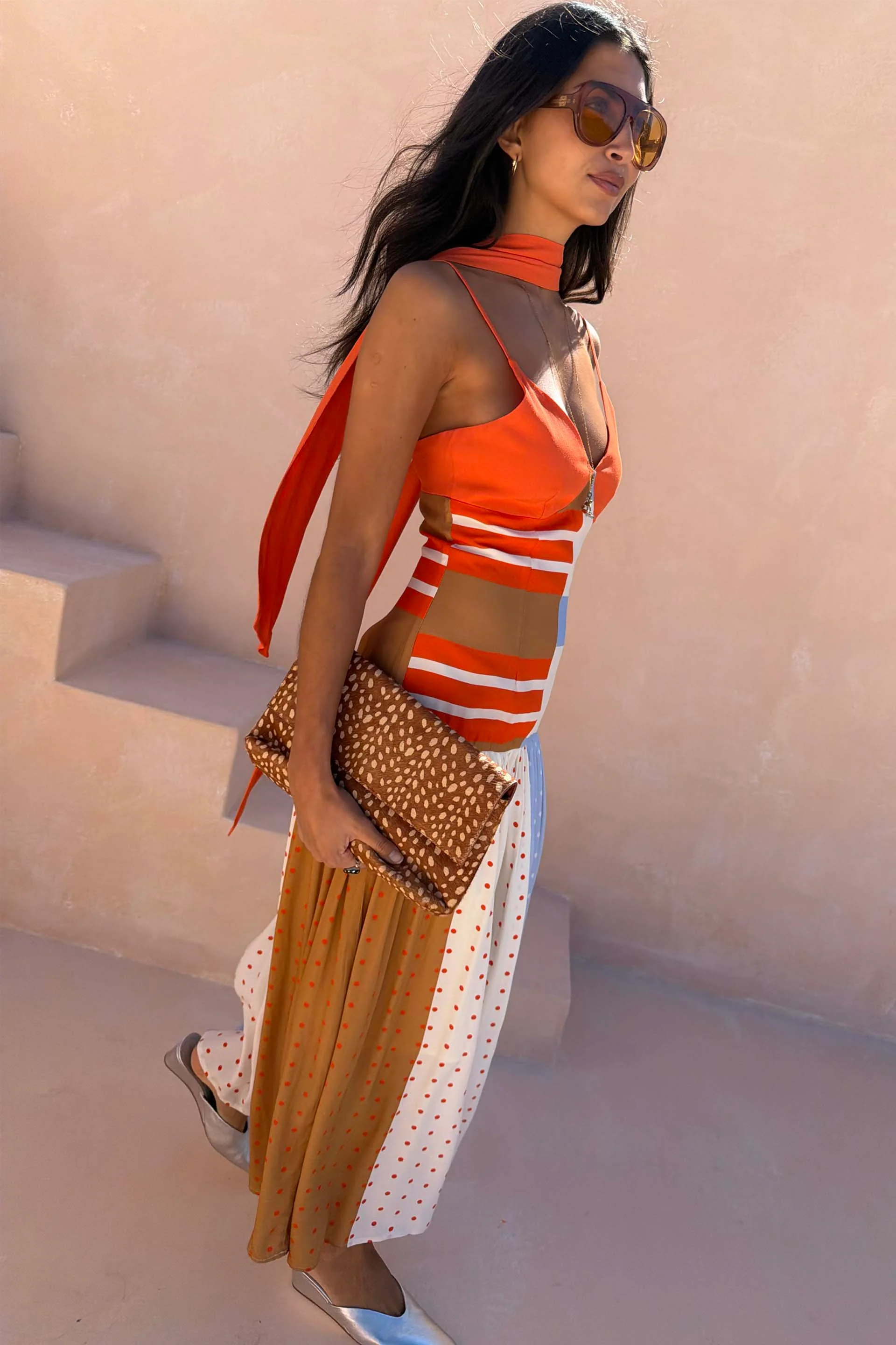 Multi Stripe Bea Dress - Image 7