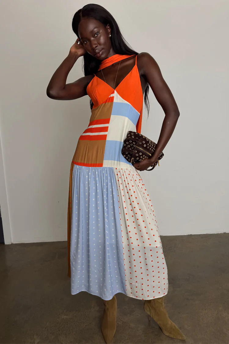 Multi Stripe Bea Dress - Image 9