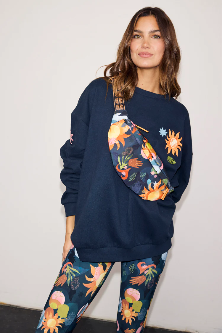 Navy Charm Bumbag - Image 2