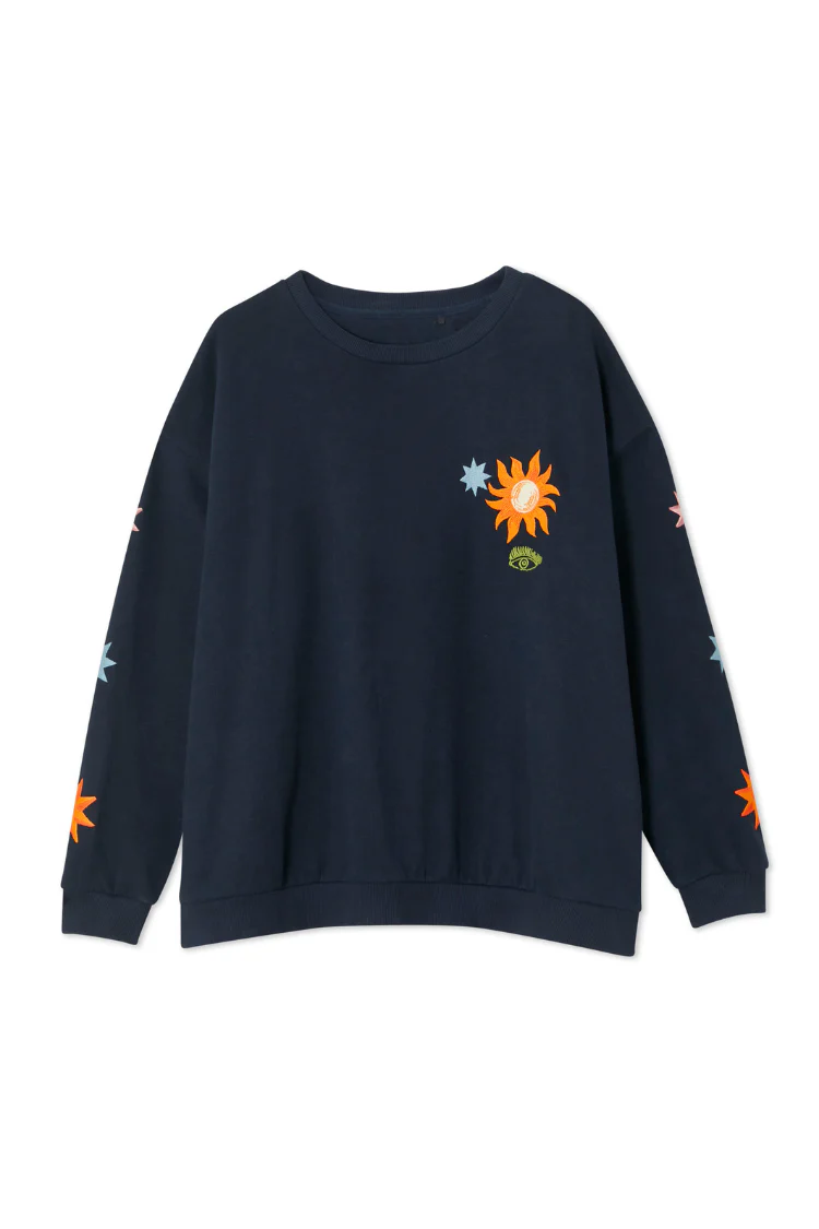 Navy Charm Sweatshirt - Image 10