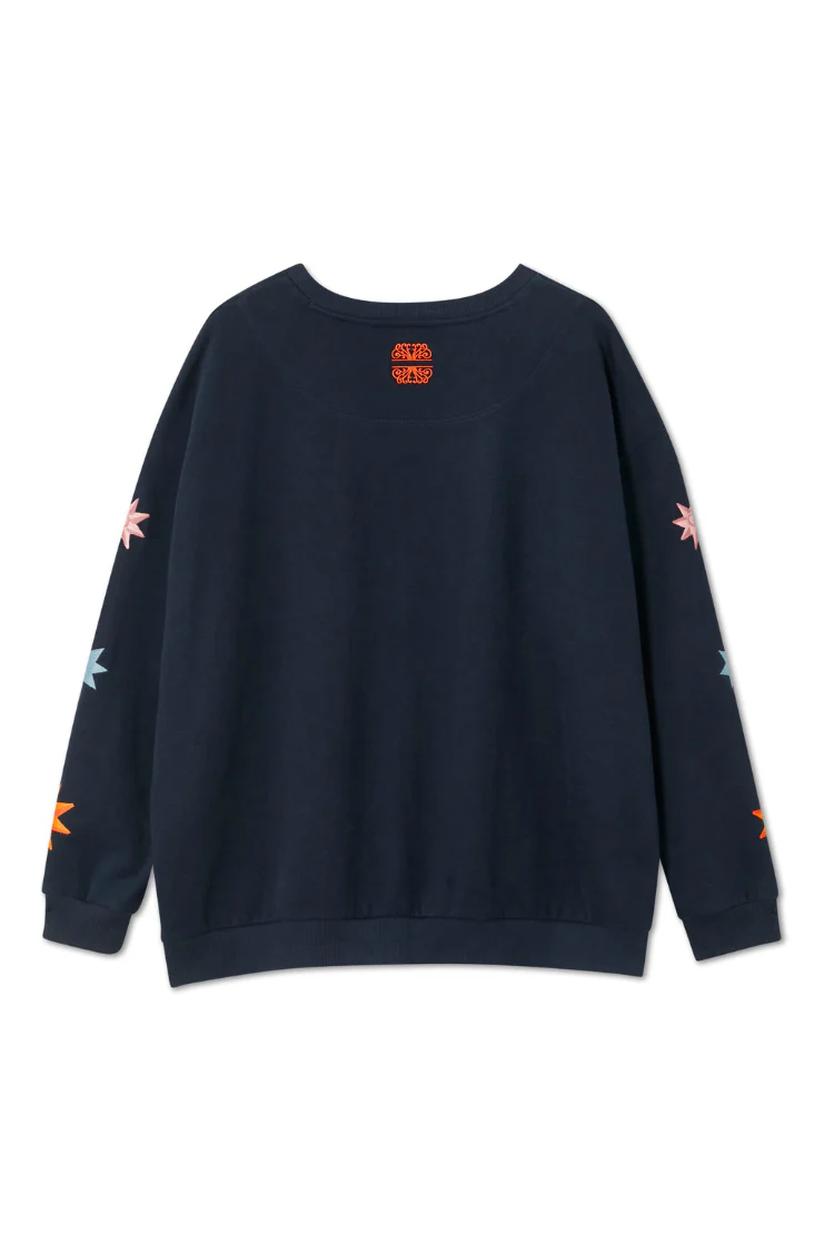 Navy Charm Sweatshirt - Image 11