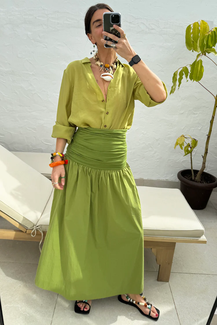 Olive Lola Mid-axi Dress - Image 4