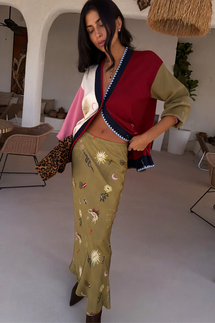 Olive Mystical Dorris Skirt - Image 6