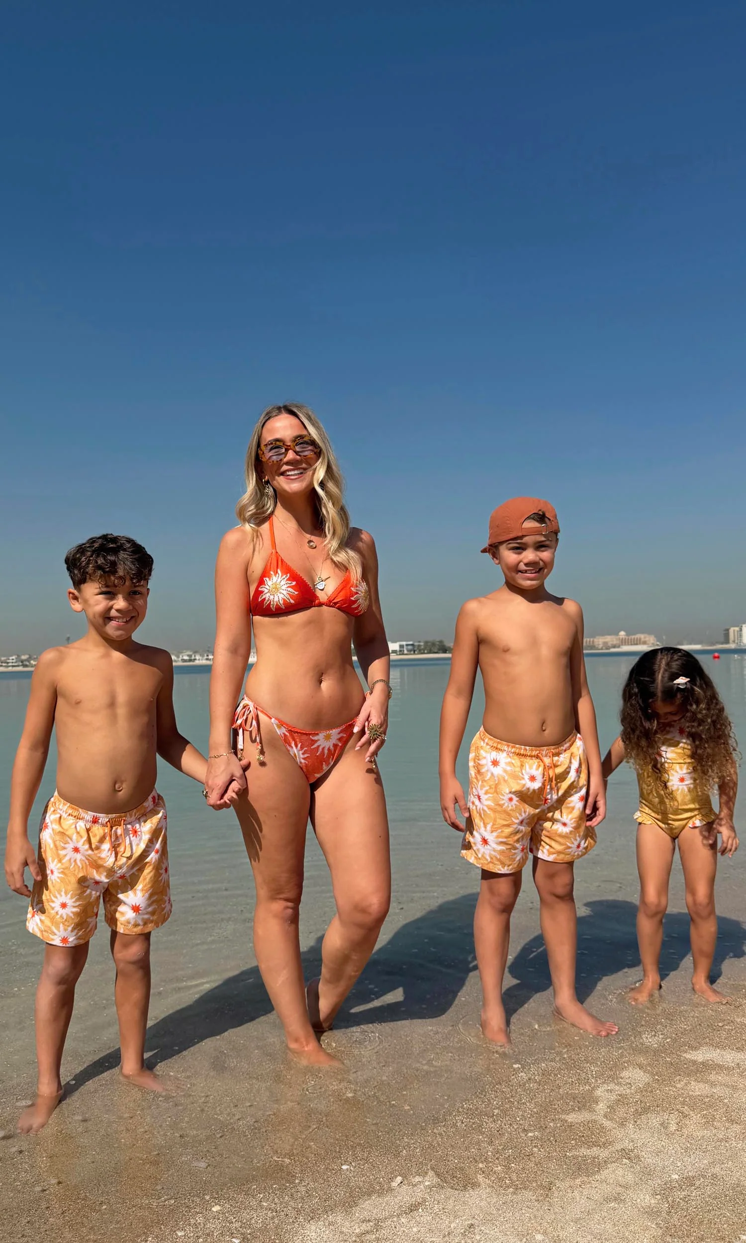 Orange Sun Tie Side Bikini Brief - Image 6