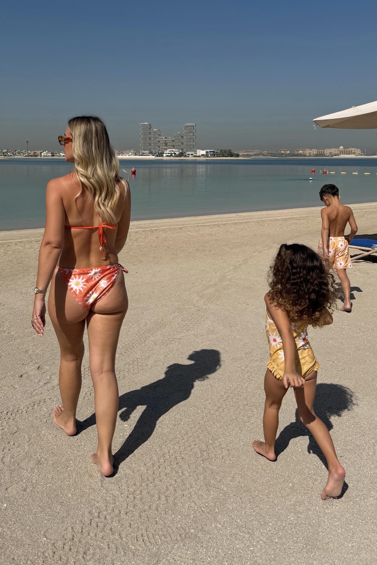 Orange Sun Tie Side Bikini Brief - Image 7