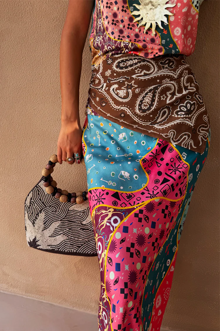 Pastel Morocco Dorris Skirt - Image 8