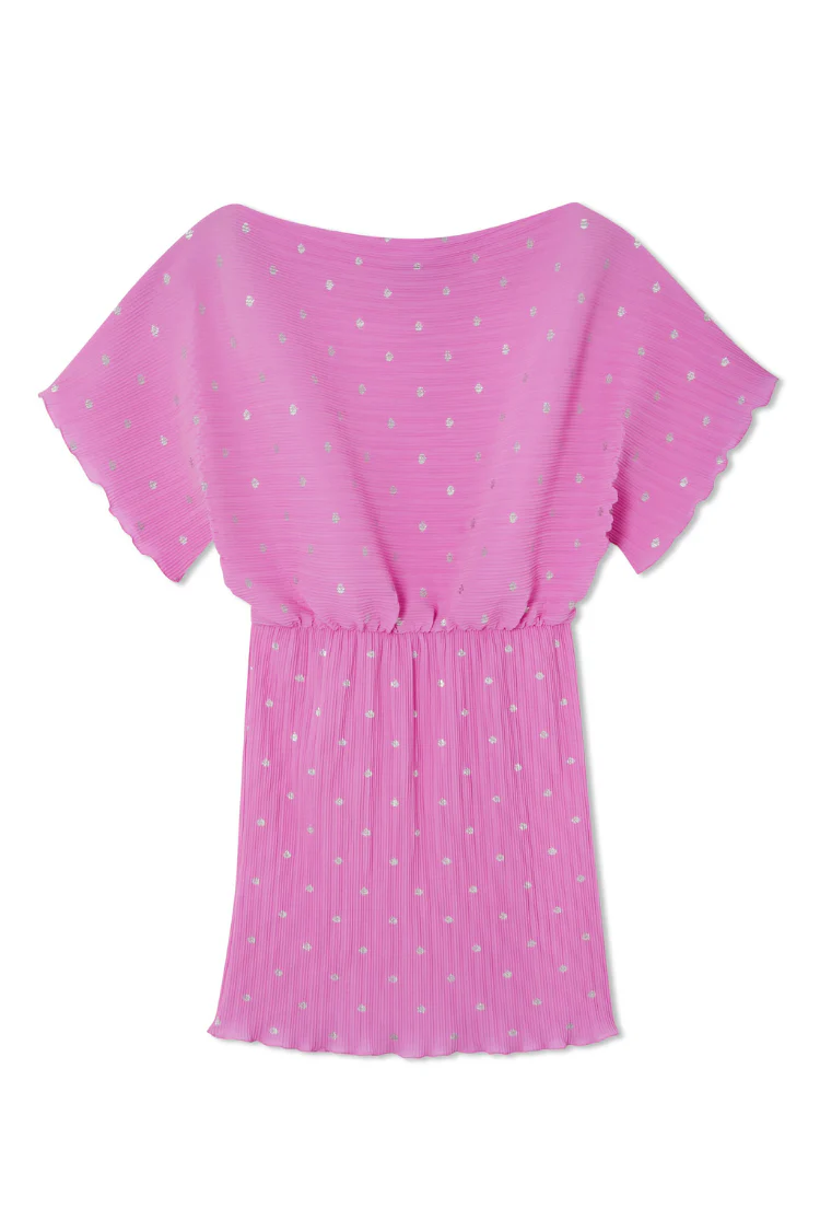 Petal Pink Mini Tilly Dress Petite - Image 12