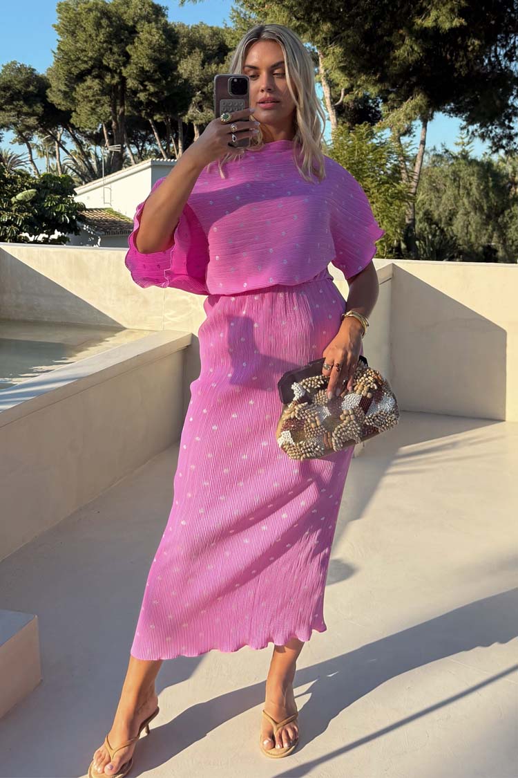 Petal Pink Tilly Dress Petite - Image 7