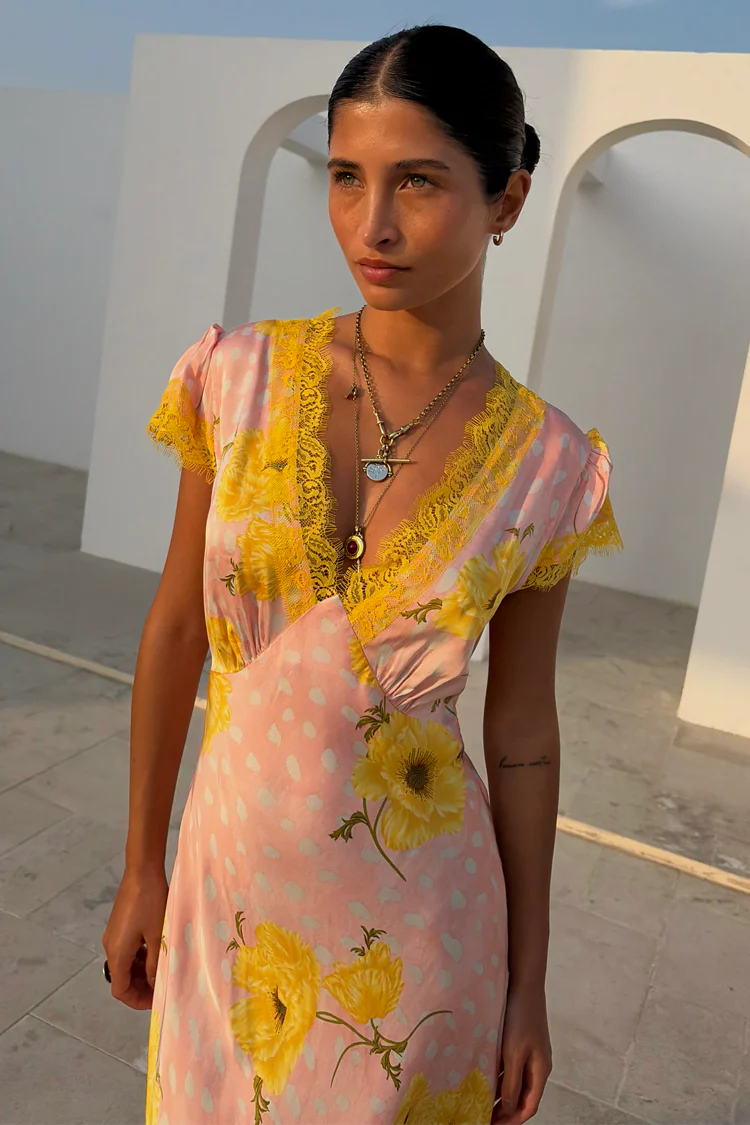 Pink Fawn Poppy Olivia Dress - Image 9