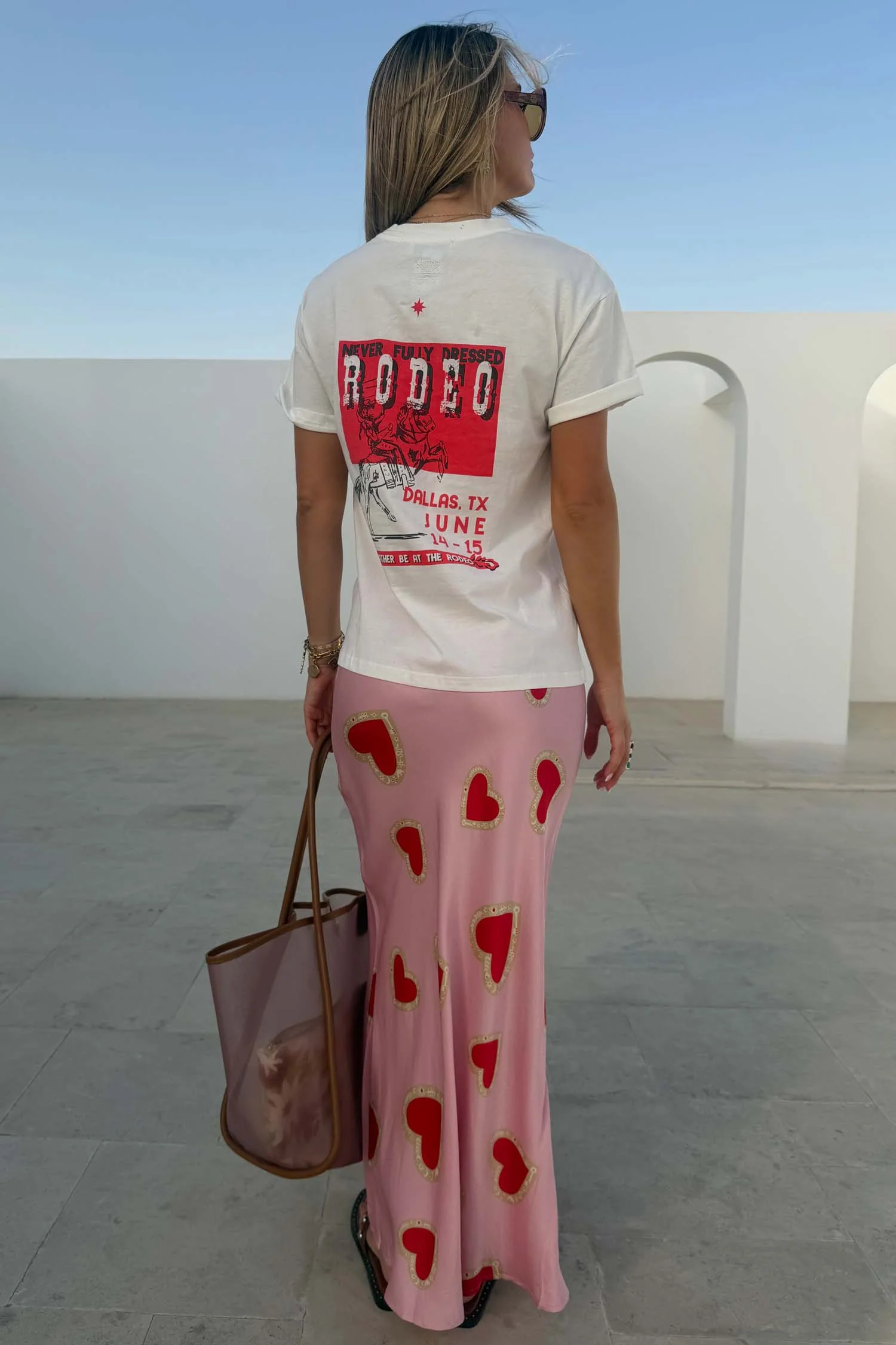 Pink Hearts Dorris Skirt - Image 3
