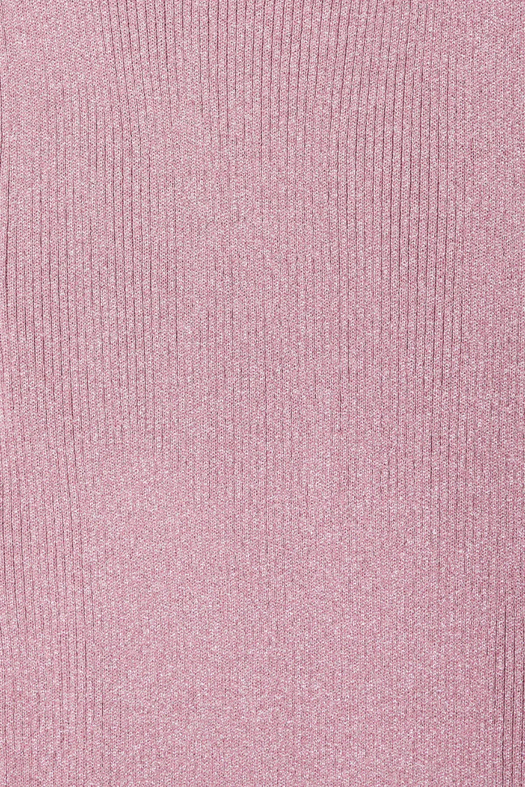 Pink Rib Knit Tilly Dress - Image 13