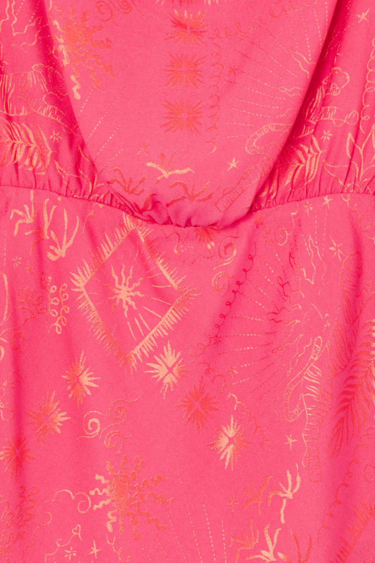 Pink Safari Mini Tilly Dress - Image 13