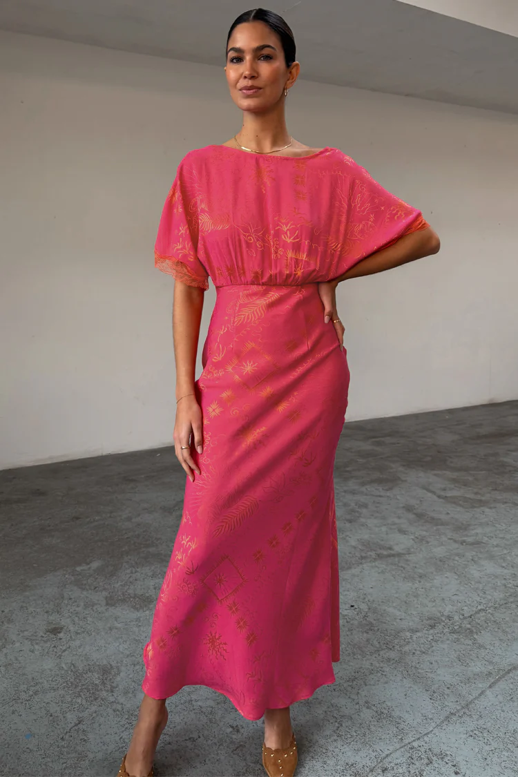 Pink Safari Thea Maxi Dress - Image 4