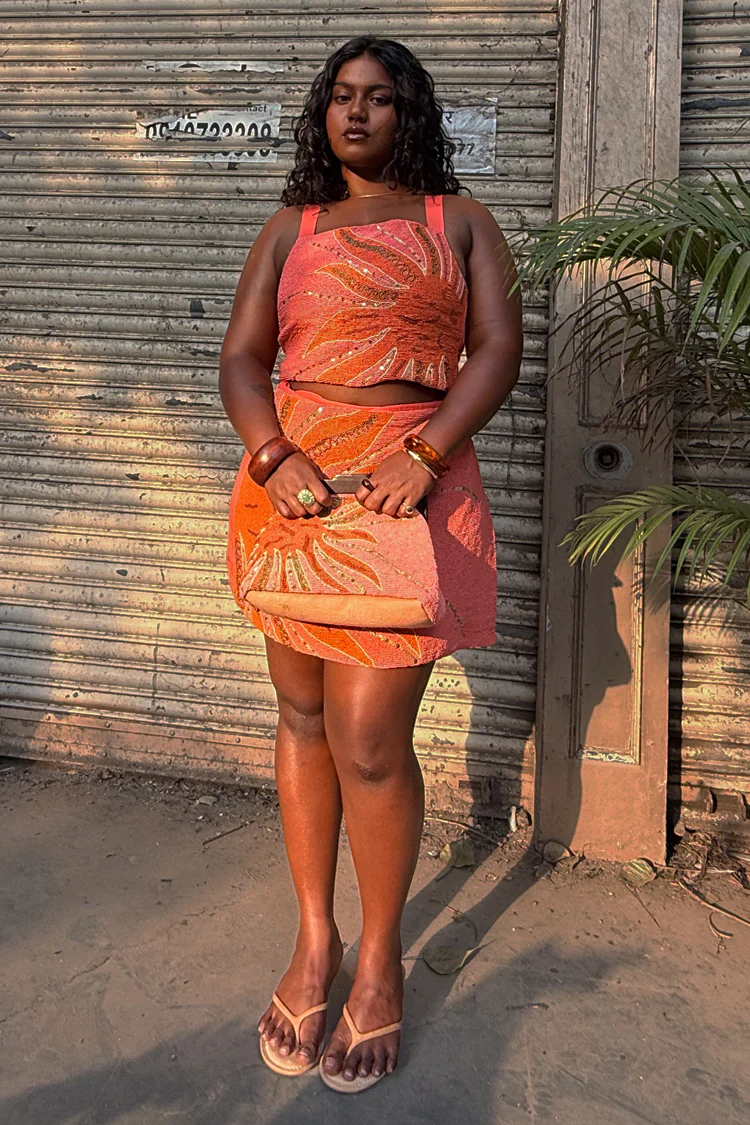 Pink Sol Beaded Top - Image 6