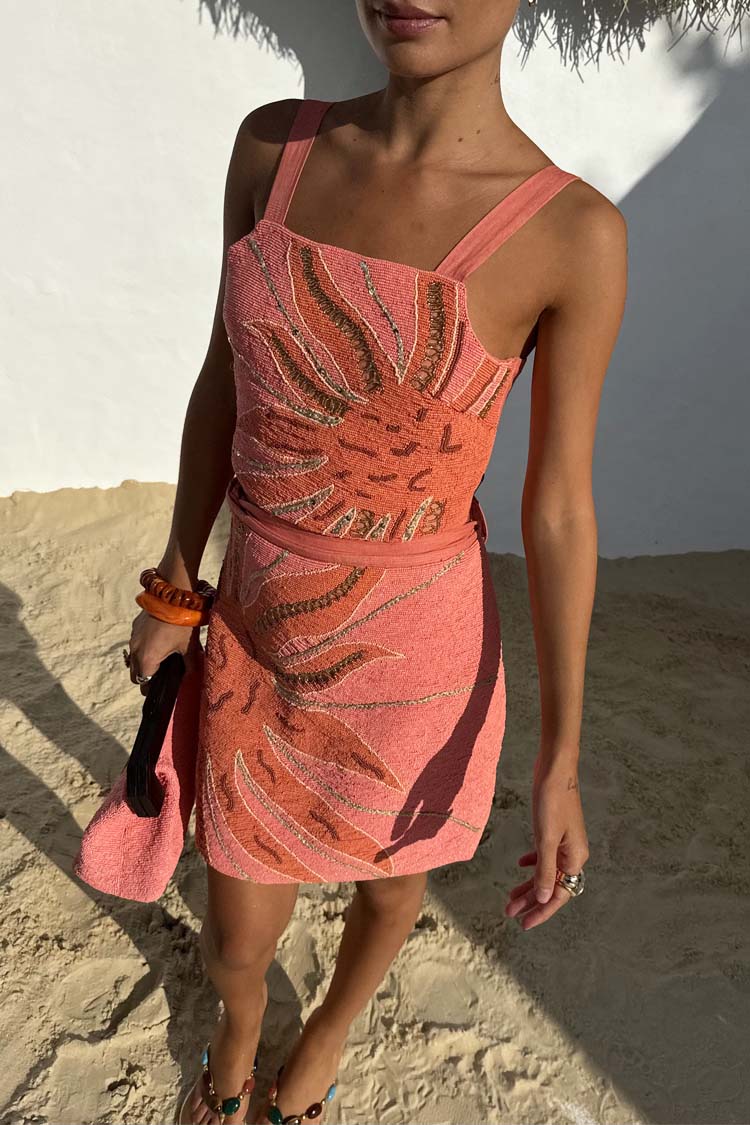 Pink Sol Beaded Top - Image 7