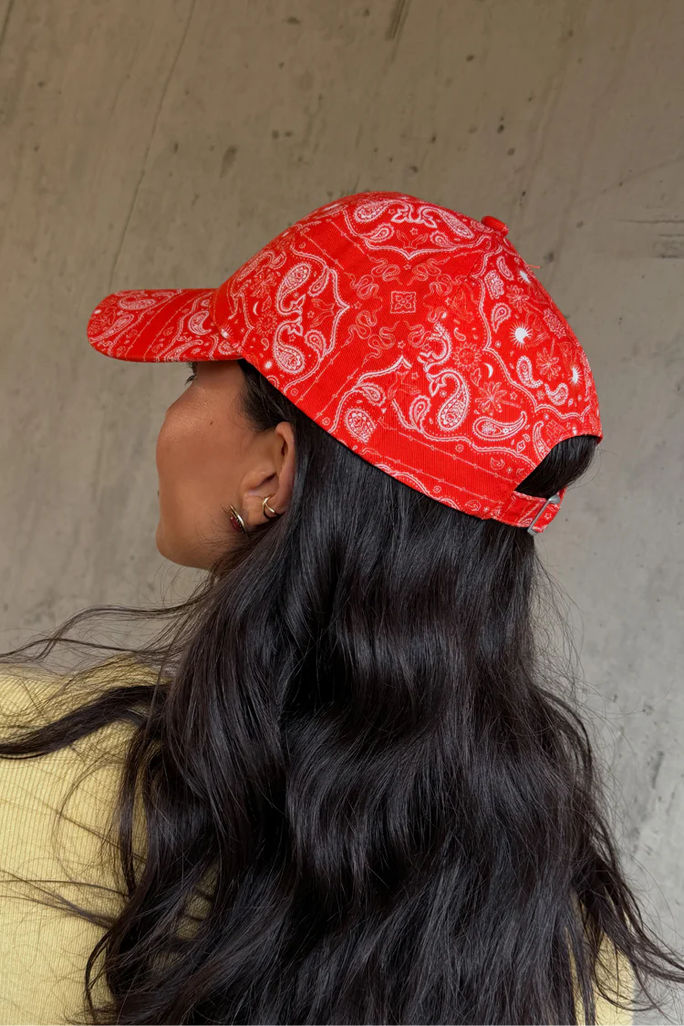 Red Bandana Cap - Image 4