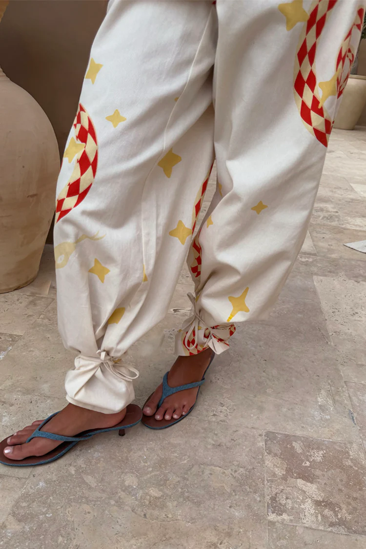 Snake Tie Side Trousers - Image 7