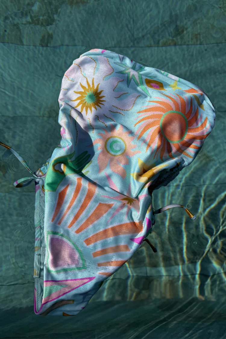 Starburst Bandeau Swimsuit - Image 13