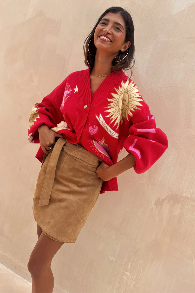 Suede Mini Jaspre Skirt - Image 4