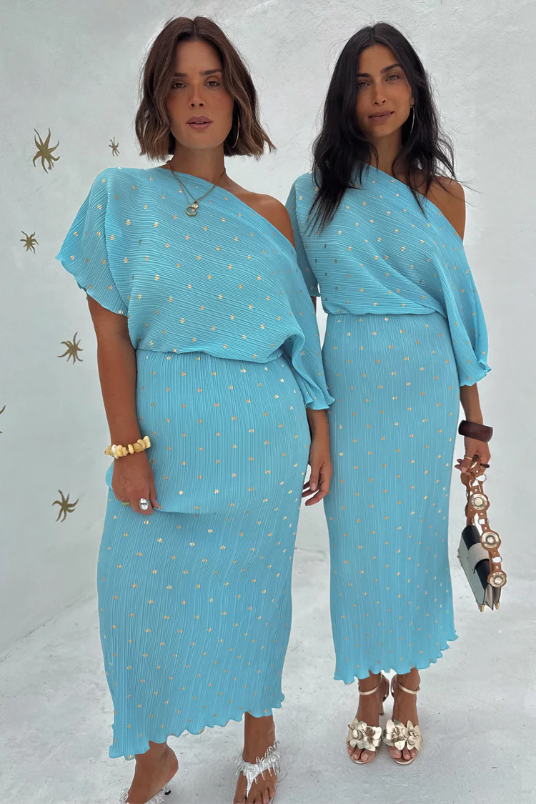 Turquoise Tilly Dress - Image 3