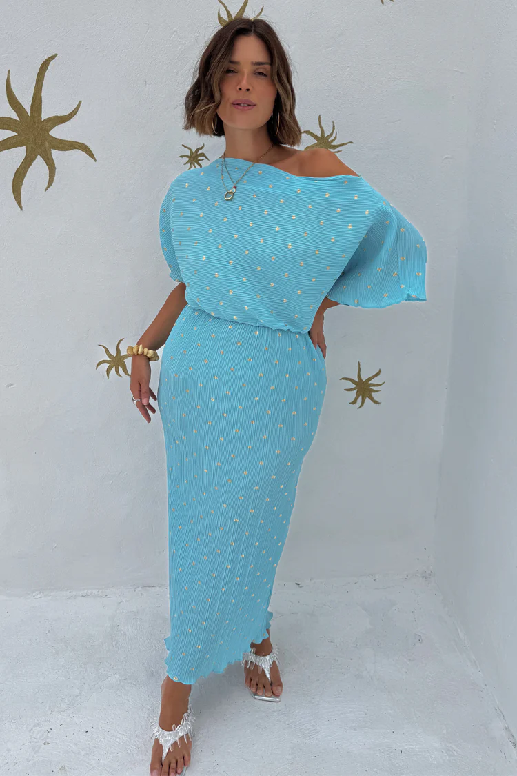 Turquoise Tilly Dress - Image 4