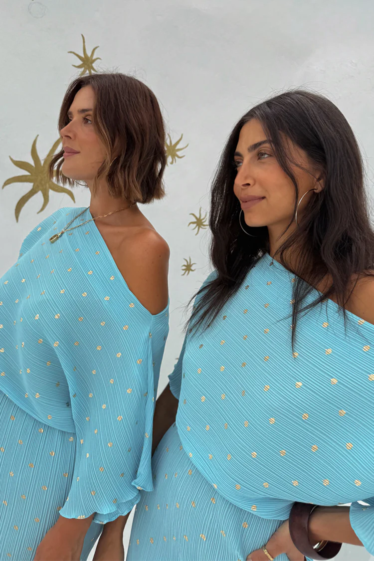 Turquoise Tilly Dress - Image 5