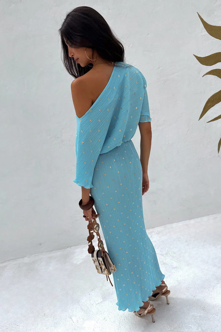 Turquoise Tilly Dress - Image 6