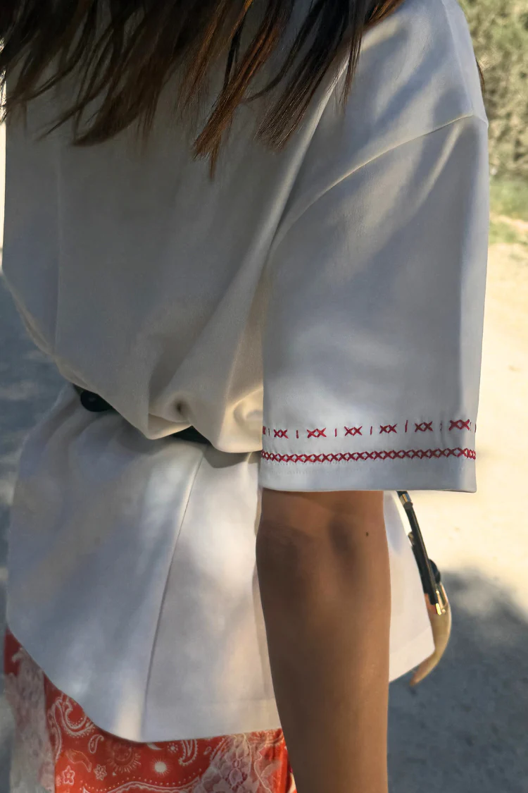 White Cowboy Boot T-Shirt - Image 7