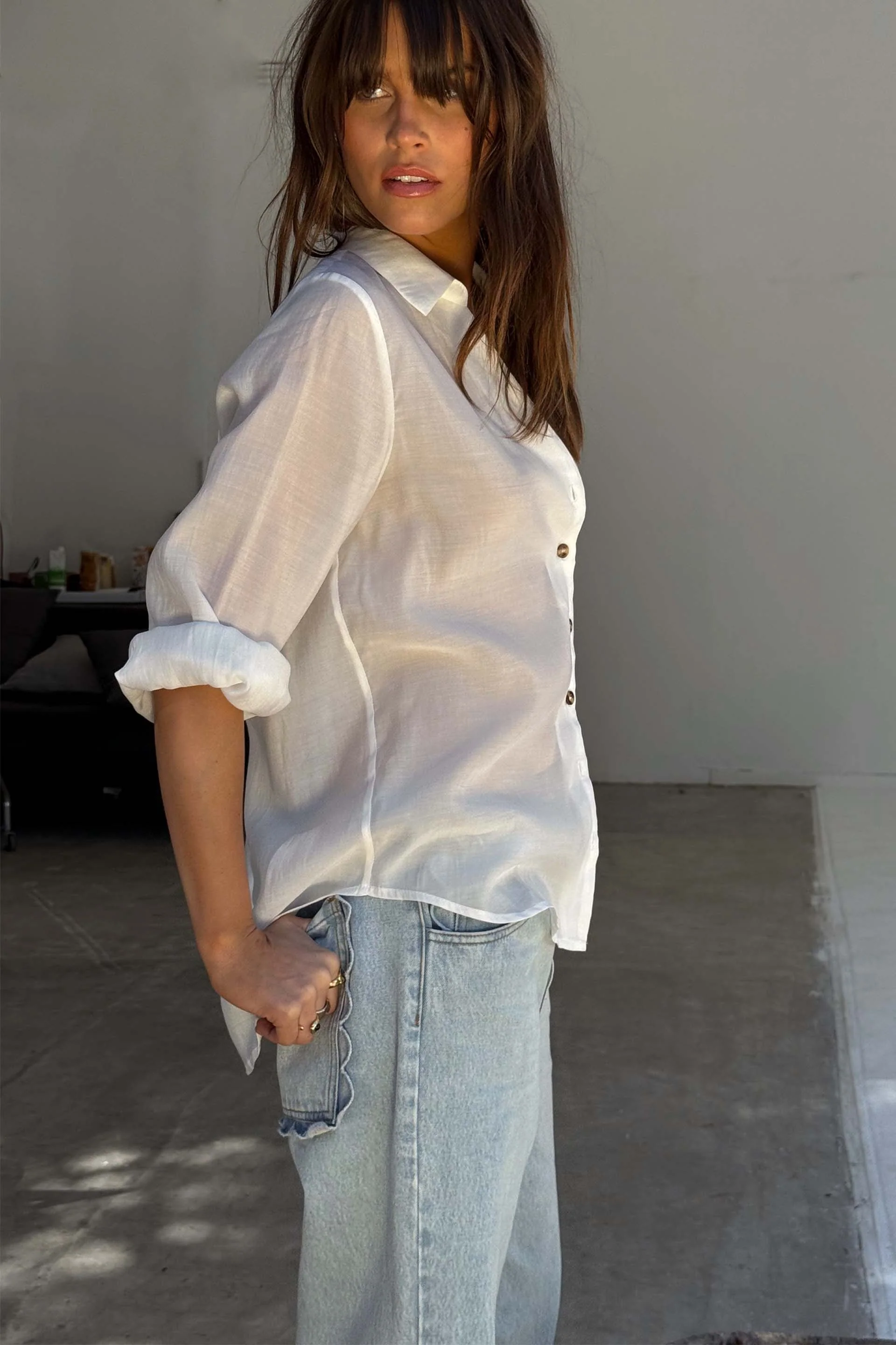 White Miley Shirt - Image 5