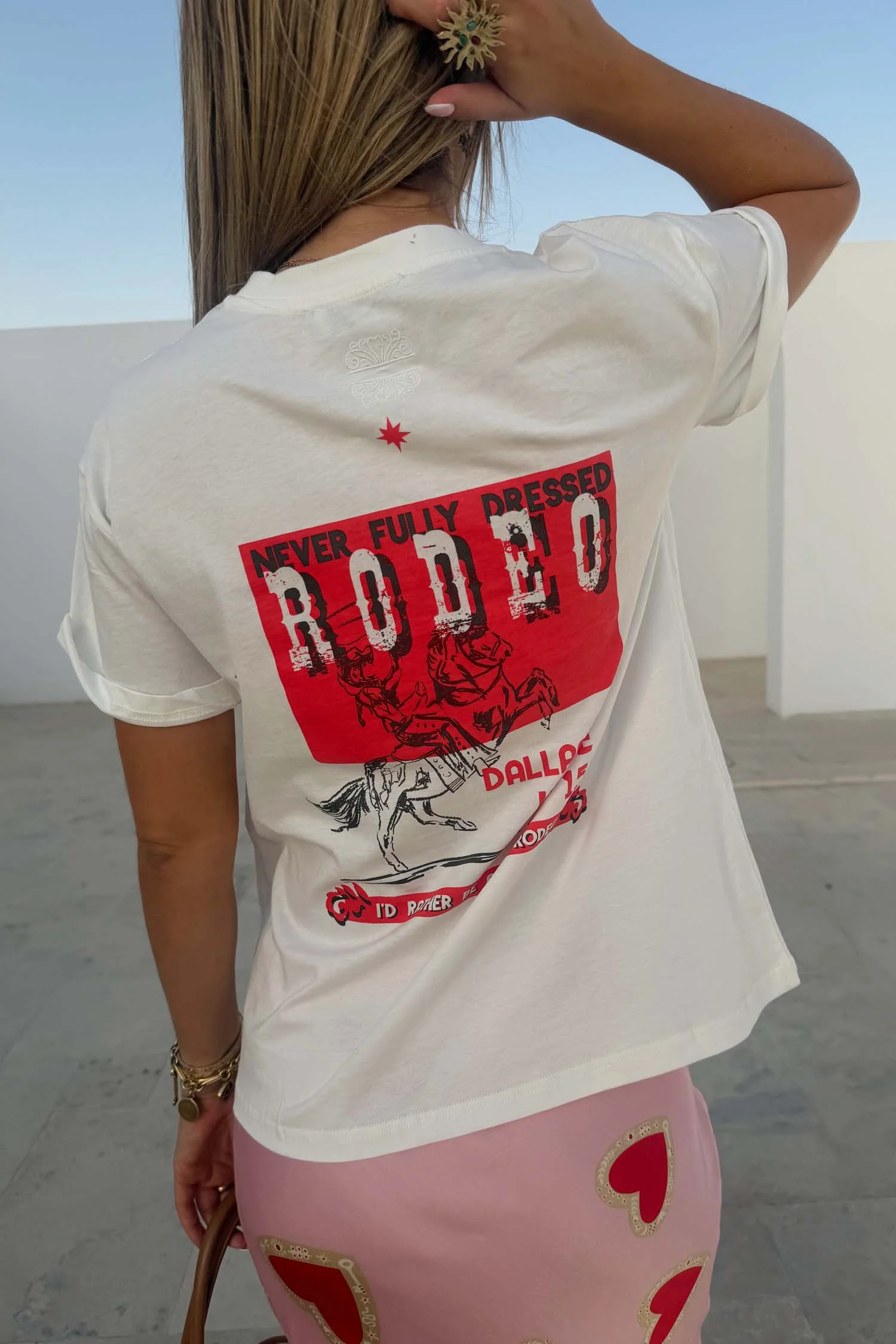 White Rodeo T-Shirt - Image 5