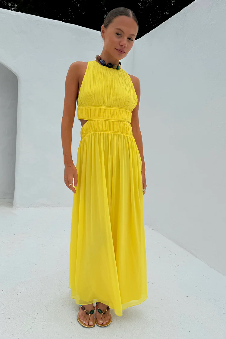 Yellow Ella Dress - Image 3