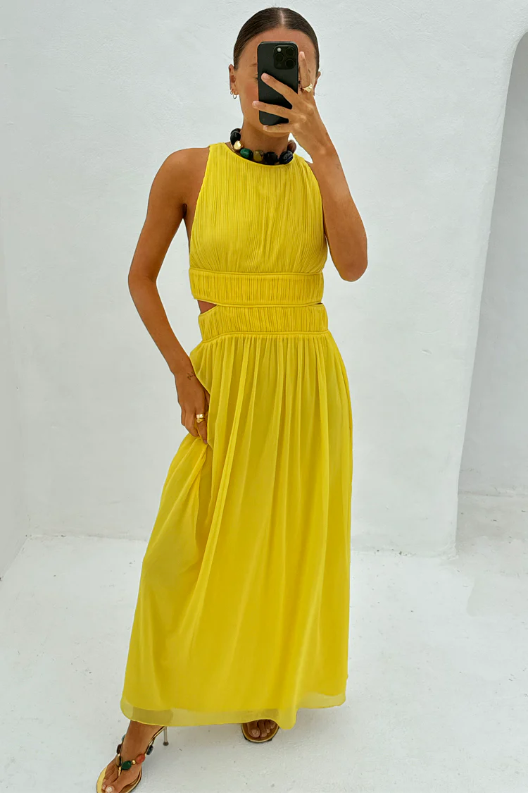 Yellow Ella Dress - Image 6