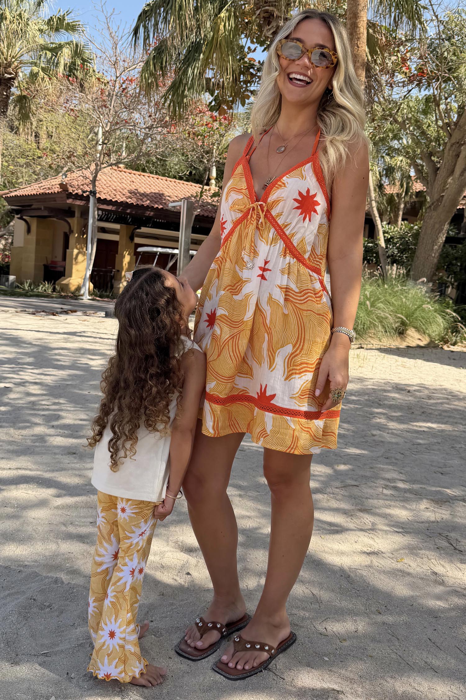 Yellow Sun Mini Dress - Image 6