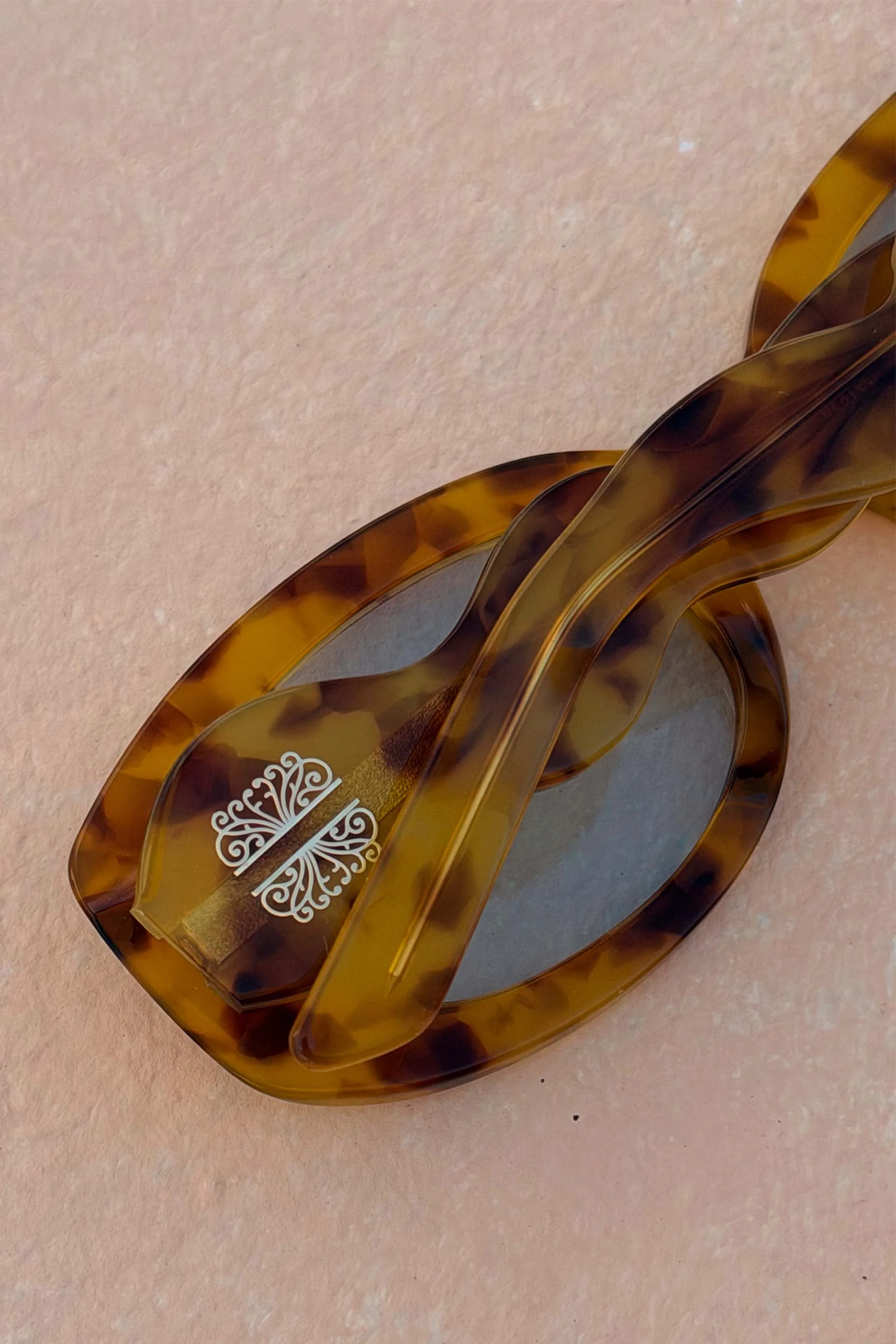Yellow Tort Wiggle Arm Sunglasses - Image 9